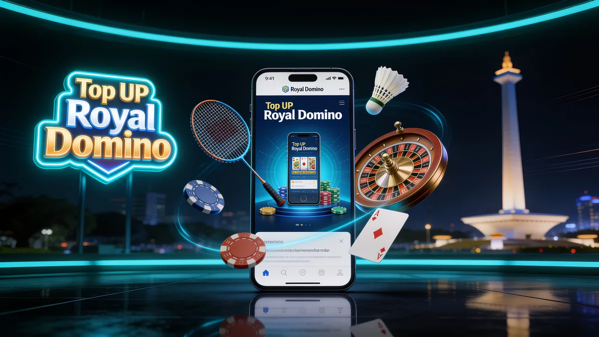 Bonus Selamat Datang Top Up Royal Domino untuk pemain di Indonesia